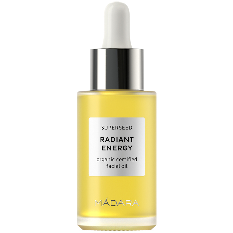 Huile pour le visage radiant energy superseed Mádara